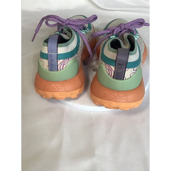 Allbirds Mens Colorful Trail Runner SWT Shoes Sz. 8 Running Track Athletic EUC main image 10